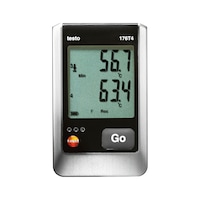 Registrador datos temp. testo 176 T4 rango med. -200 a +1000 grados