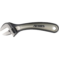 Llave ajustable ATORN, 200 mm DIN 3117 B, ajustable con escala