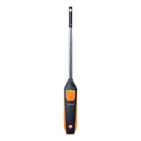 Anemómetro térmico TESTO 405i, rango de medición -20 a 60 grados. negro/naranja