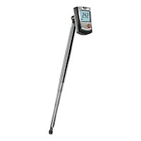 TESTO 405 thermal anemometer measuring range -20 to 50 deg. sensor tube 300 mm