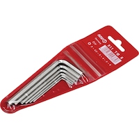 AMF Hatszög imbuszkulcs készlet, 10 részes, 2–14 mm, tasakban