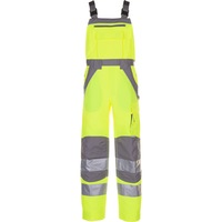 PLANAM Plaline men's high-visibility dungarees yellow/zinc size 27