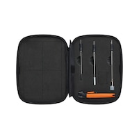 Instrument de mesure avec piles et journaux détalonnage, dans étui Smart Case