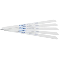 ATORN Lame de scie sabre bimétal 300 mm, épais. 1,3 mm, denture croisée 2,5 mm