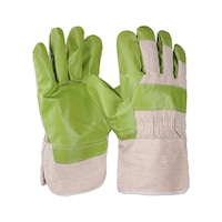 Protective gloves, size 10, made of synthetic leather/textile