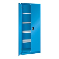 LISTA wing door cabinet 4 shelves (WxDxH) 750x500x1950 mm CODE lock R5012