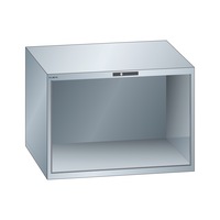 LISTA Boîtier 54x27E (lxPxH) 1023x572x700mm verr. à CODE R7035