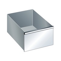 LISTA Drawer 27x36E (WxDxH) 459x612x300mm 200kg indiv. drawer lock, right R7035