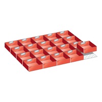 LISTA kit de boîte d'inserts 45x36E (l x P x DH) 765 x 612 x 100 mm 20 pièces