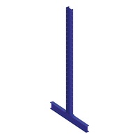 Supp. porte-à-faux META IPE140 double HxP 2500x500 cpl. RAL 5010 bleu gentiane