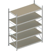 META MINI-RACK wide-span rack ht 3000mm basic rack w/ chipboard 2,200x1,050 mm