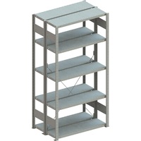 Ray. autom. dble META CLIP 230 zi. étag. ray. él. cpl 2 500x1 000x300 mm 2x6 ét.