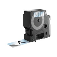 DYMO labelling tape 24 mm x 7 m, black on transparent