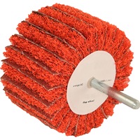 ATORN finishing wheel ceramic non-woven abrasive/cloth 40x25x6 G60 orange