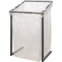 HK Colector materiales reciclables 1230x730x695mm gris antracita 1000 l | lacado