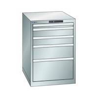 LISTA ESD Schubladenschrank, 4 Schubladen