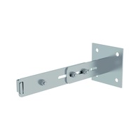 MUNK GÜNZBURGER adjust. high-grade steel wall bracket with clamp, 275 to 375 mm
