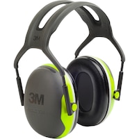 3M PELTOR Casque anti-bruit X4A RSB 35 dB, noir/vert