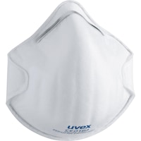 UVEX SilvAir Classic moulded breathing protection mask FFP1 w nose bridge wire