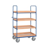 Shelf trolley 8322, load cap. 600 kg, load area 1,000 mm x 700 mm