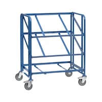 Euro crate trolley 2390, load cap. 250 kg, load area 820 mm x 610 mm