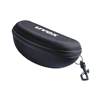 UVEX Black hard-shell case for i-vo safety glasses, item nos. 93009 015, 016, 018