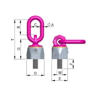 Sling Chain VWBG-V 0.45t-M10 (7103715)