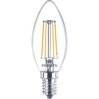 LED lampa 4,3–40 W E14 prozirna, bez prigušenja