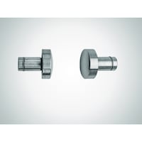 Mahr 844 TS measuring anvil, spherical, hardened steel 4500045