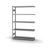 HOFE tray rack add-on bay 1,300x400 mm, 5 zp. trays, load cap. 200 kg