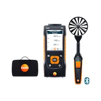 TESTO 440 air con. meas. instr. in set w/ vane probe head dia. 100 mm