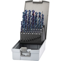 ATORN jeu de forets hélicoïd. U4 HSSE-TiNAIOX 1,0-13 mm 0,5 dans boîte