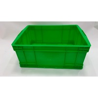 绿色周转箱，内径：500*380*220mm；外径：560*420*230mm