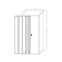 HK Perforated standing cabinet W20230208