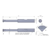 DUEMMEL Typ MB8, Mikromill Schneideinsatz