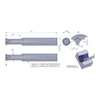 DUEMMEL Typ MA10, Mikromill Schneideinsatz