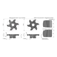 DUEMMEL Typ Z628, Minimill Schneideinsatz