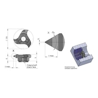 DUEMMEL Typ Z22, Minimill Schneideinsatz