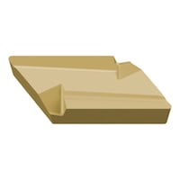 MITSUBISHI MATERIALS KNUX, Wendeschneidplatte, negativ
