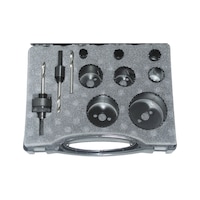ATORN HSS bi-metal hole saw set, 11 pieces