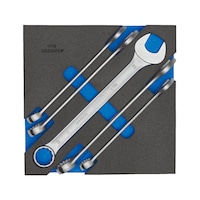 GEDORE Combination ratchet wrench set GEDORE Combination ratchet wrench set