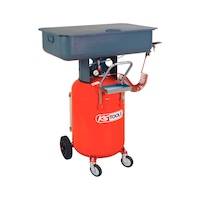 KS TOOLS Mobile cleaning station for small parts, 60 litres