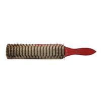 BRONZEplus Hand brush, tin bronze wire, corrugated, 310 mm