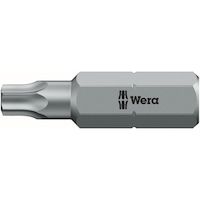 WERA Bits with bore hole for TX screws 867/1 Z BO