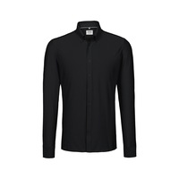 HAKRO natural stretch regular shirt, black, size XL