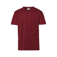 T-shirt classique HAKRO pour homme, bordeaux, taille M