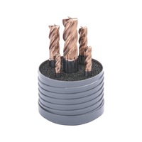 ORION SC HPC end mill set T=4 dia. 6/8/10/12/16 mm