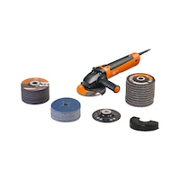 FEIN Compact-Winkelschleifer CG 15-125 BL Set Heavy Duty Leistungsaufnahme 1500W