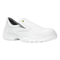 ELTEN Sicherheitshalbschuh WHITE Slipper Low ESD S2