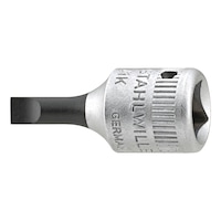STAHLWILLE Slotted screwdriver bit (socket wrench)
